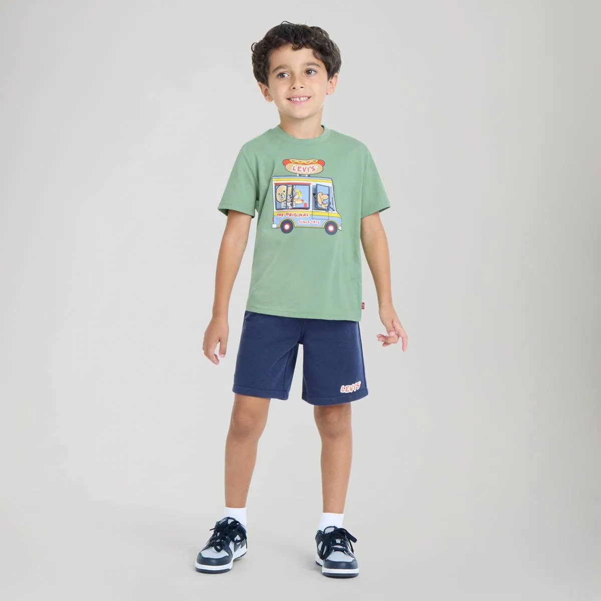 Набор «Фургончик с хот-догами» для мальчиков 4-7 лет Levi's, Shale Green - Green