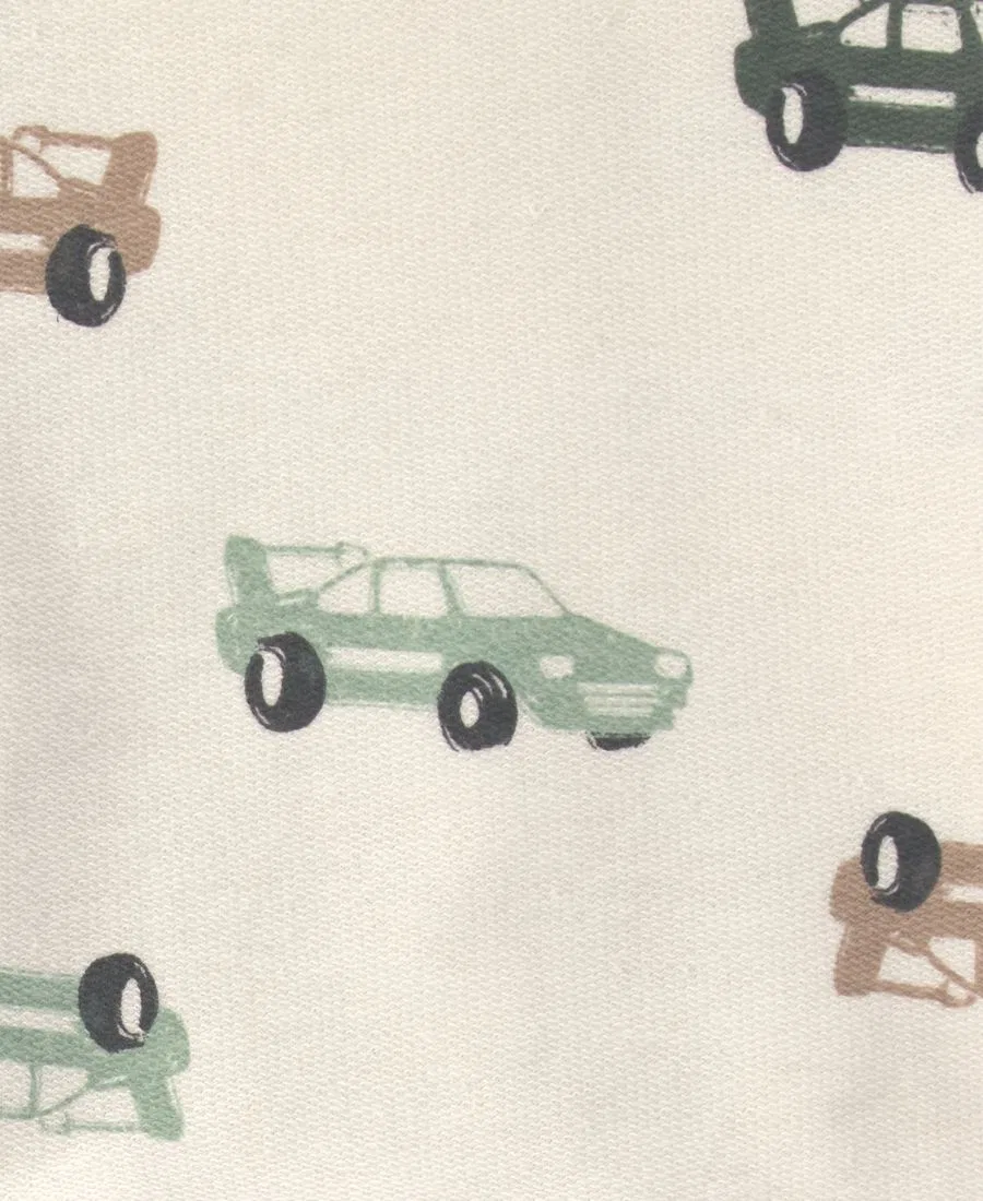 Детский комплект из футболки и брюк с принтом машинок Carter's, Cream Gray — фото 4