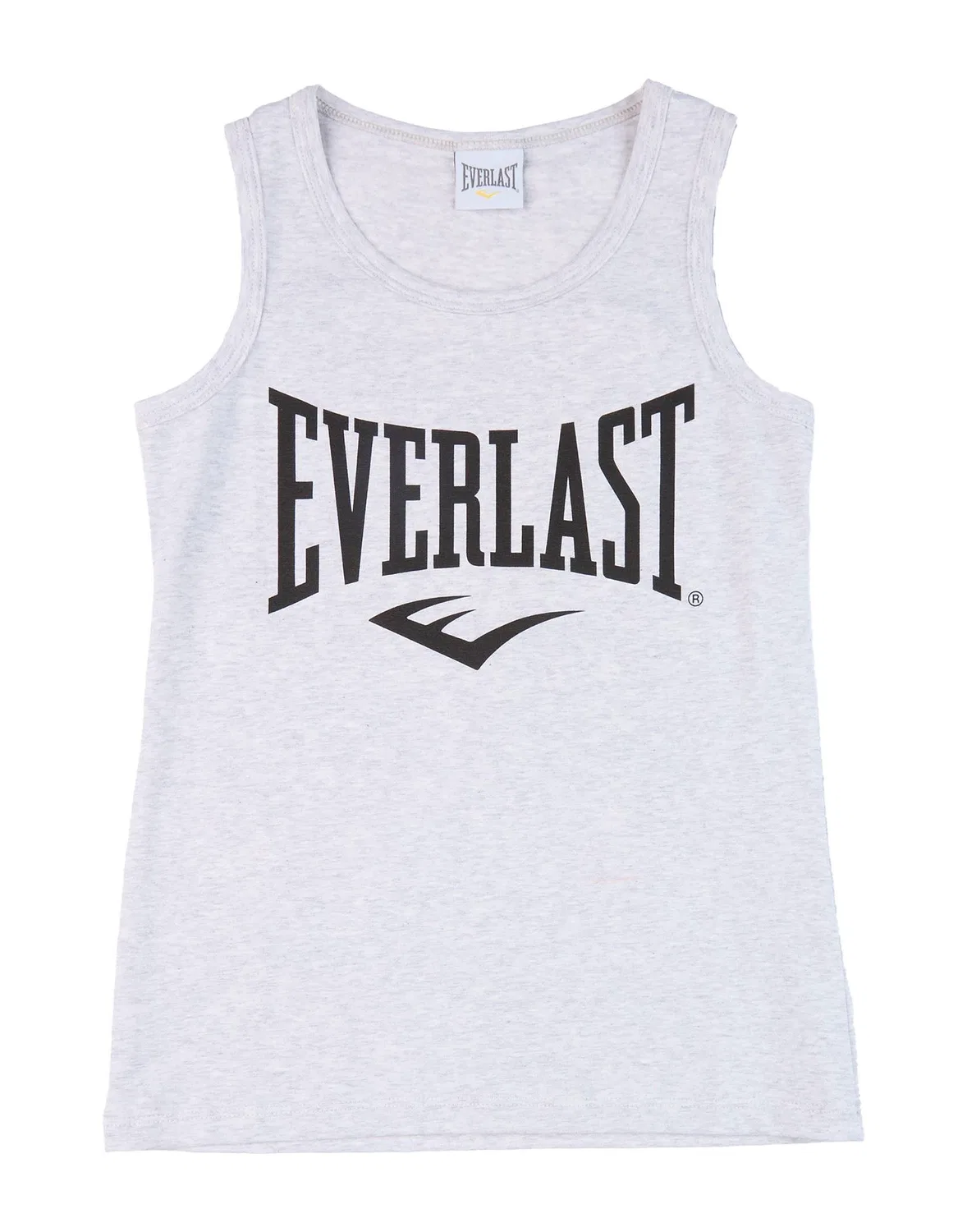 Детская майка с принтом Everlast, светло-серый