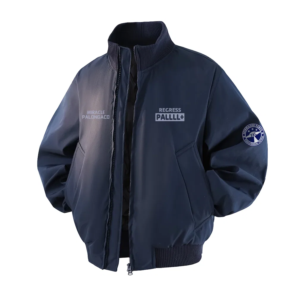 Детский пуховик с воротником-стойкой Down Jackets Unisex PAL ONGACO, Navy Blue