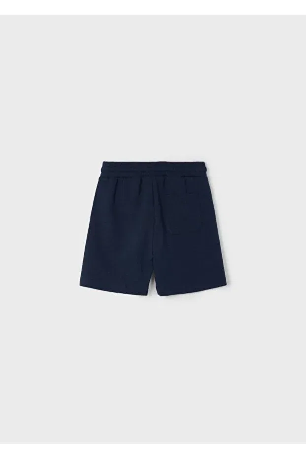 Детские шорты для мальчиков однотонные Mayoral, Navy Blue — фото 2