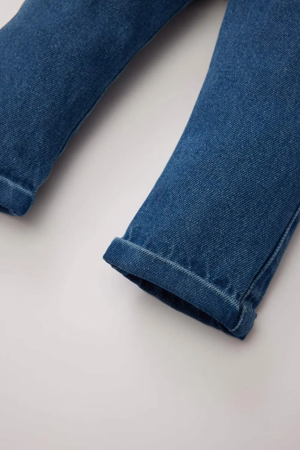 Комбинезон джинсовый без рукавов Baby Boy Denim Jumpsuit Defacto, синий — фото 3