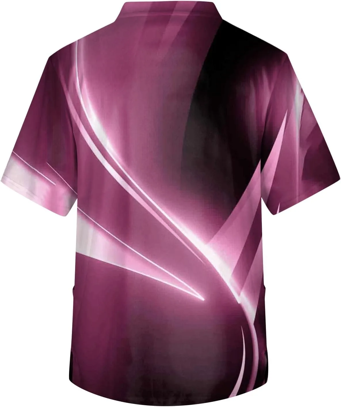 Мужская летняя футболка с V-образным вырезом и карманом, S-5XL — фото 2