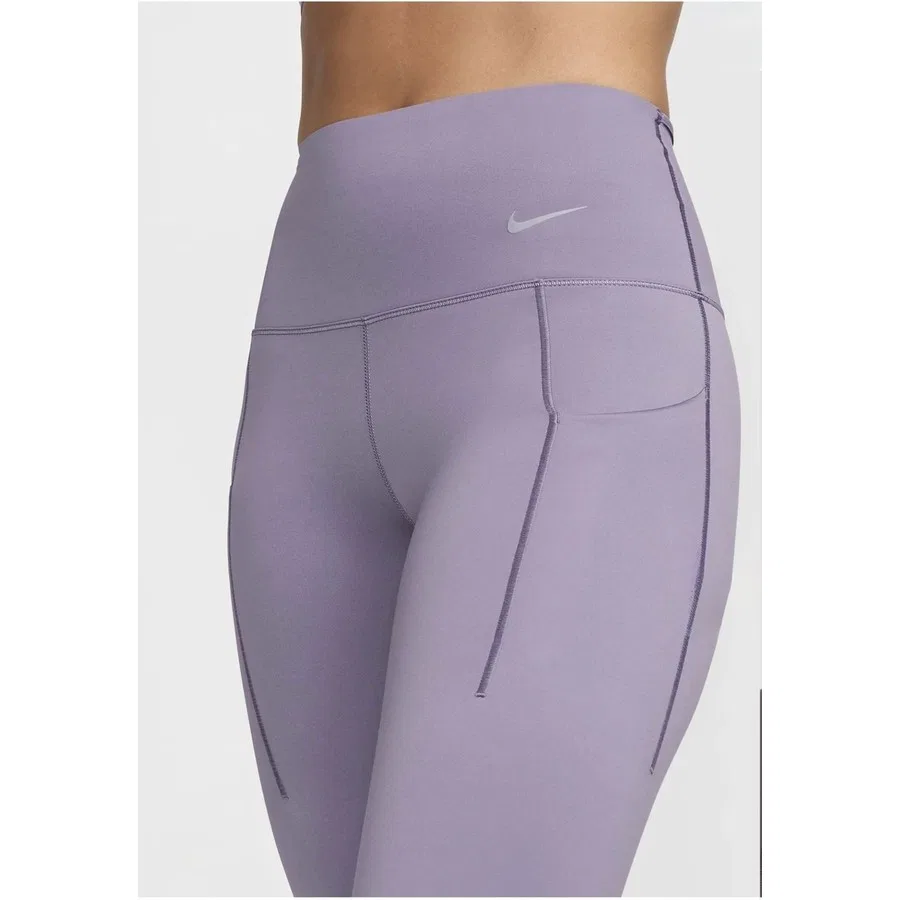 Спортивные леггинсы Nike Dri-Fit Universa Medium-Support High-Waisted 7/8 Training, Фиолетовый — фото 2
