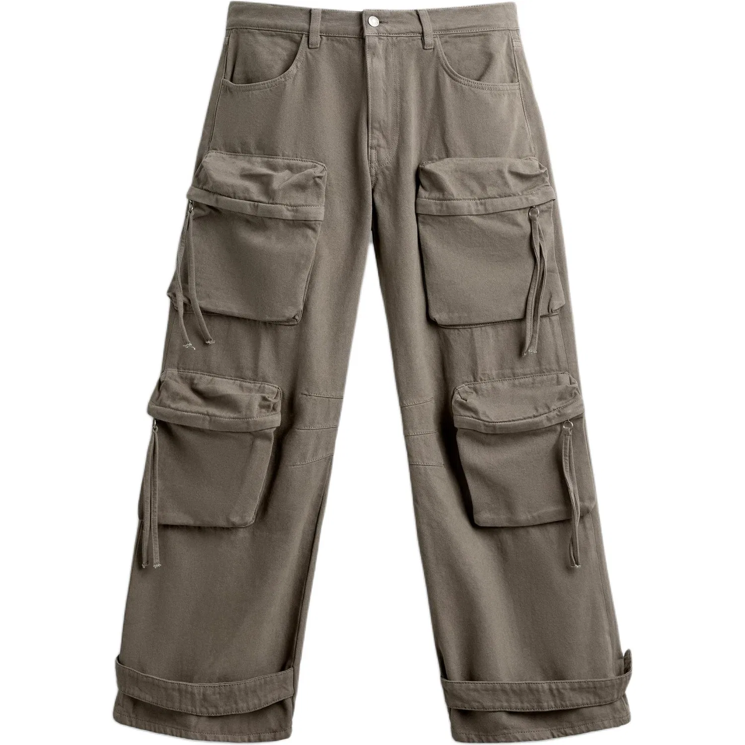Детские джинсы карго коричневые ZARA, Brown