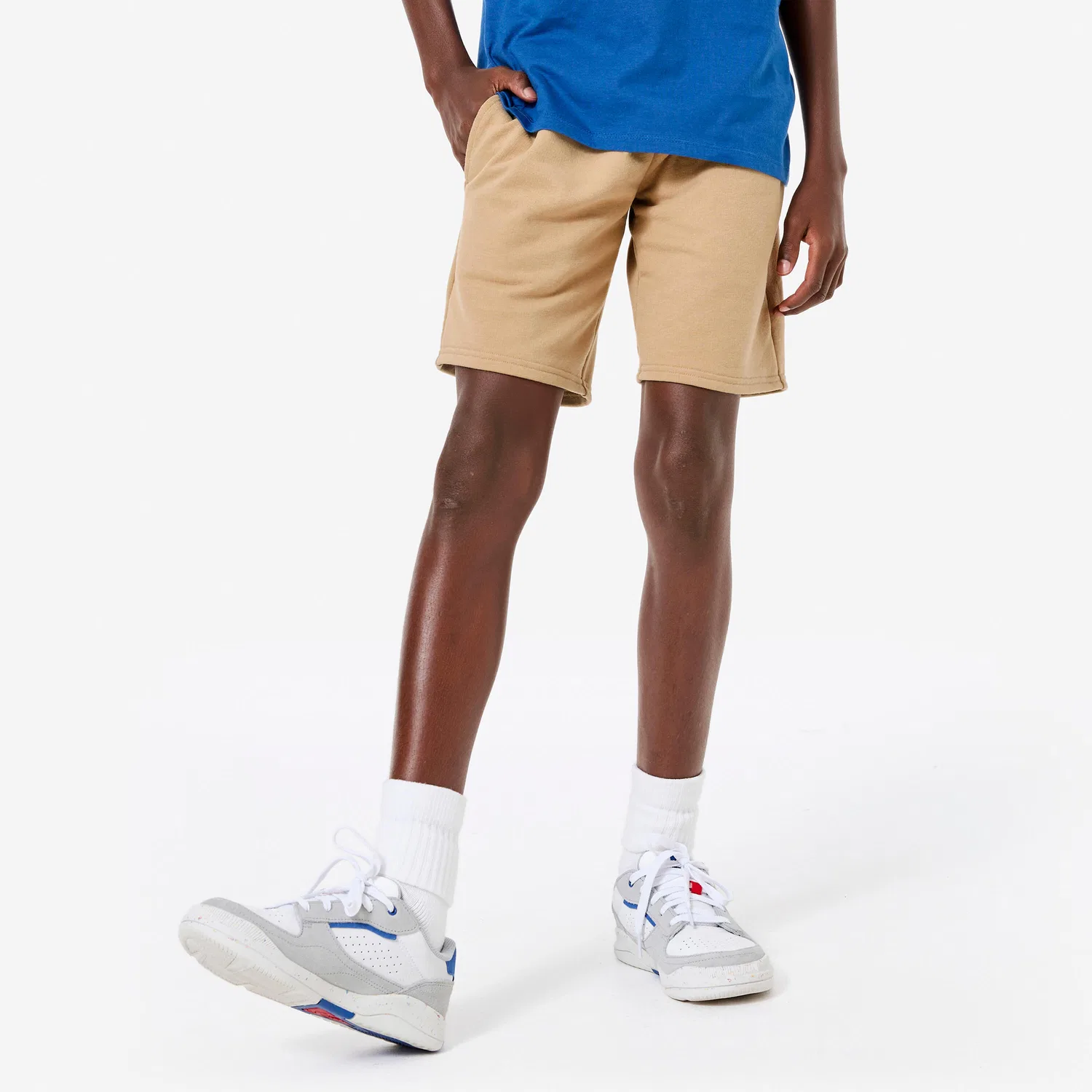 Детские хлопковые шорты Shorts Kinder Baumwolle Domyos, Cappuccino-Beige