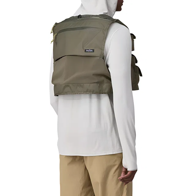 Жилет Stealth Vest Unisex Olive Patagonia, Olive/BSNG — фото 3
