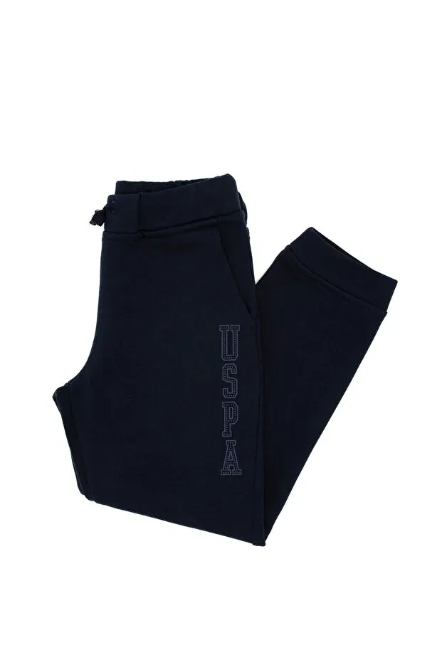 Детские спортивные штаны для девочек скинни U.S. Polo Assn., Navy Blue