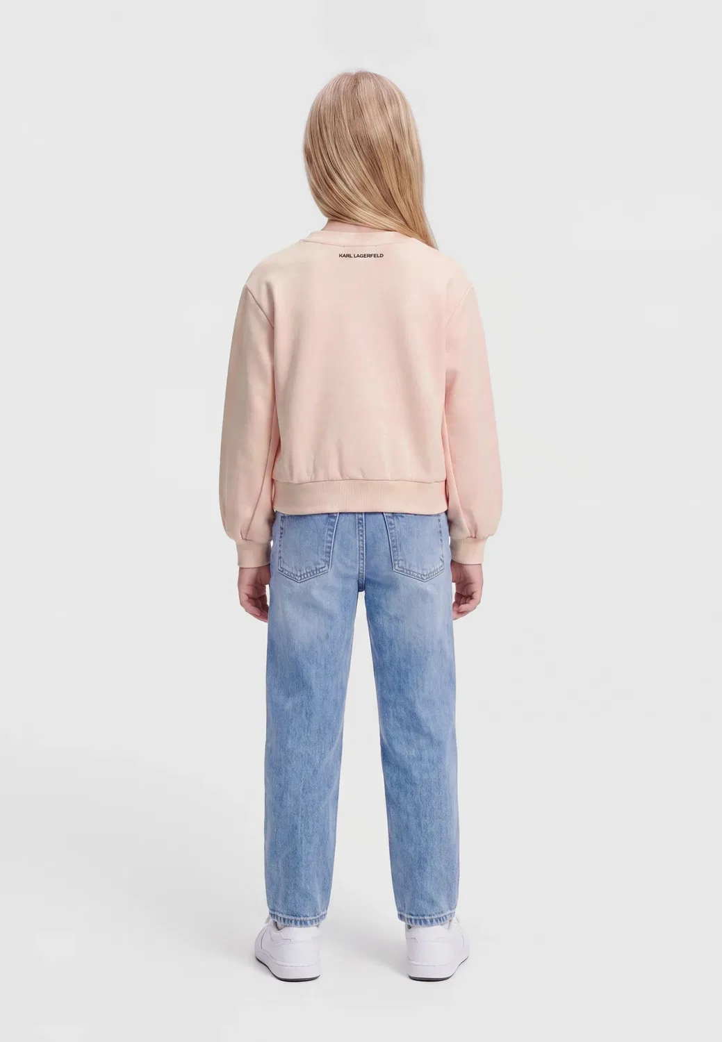 Толстовка Karl Lagerfeld Kids, Pink — фото 2