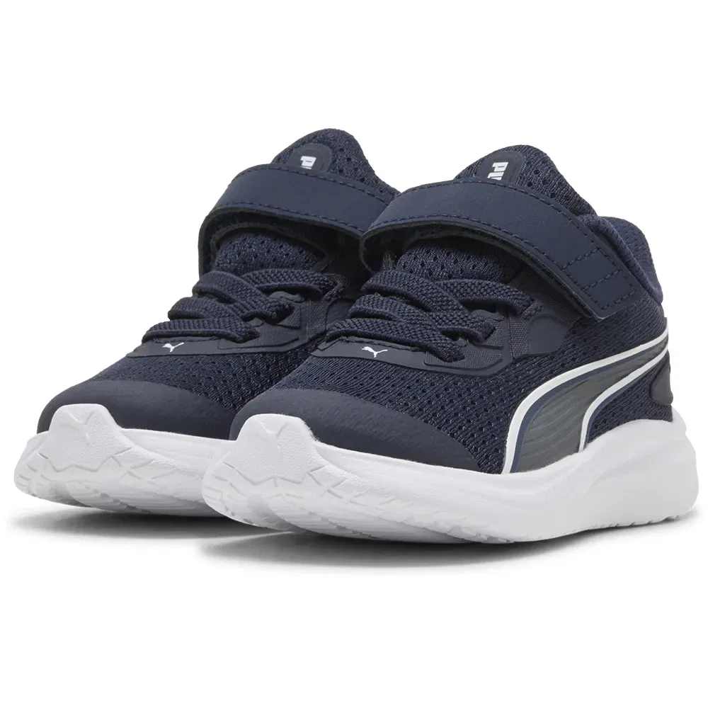 Детские кроссовки для девочек с эластичной шнуровкой Skyrocket 2 AC+ Puma, Blue — фото 2