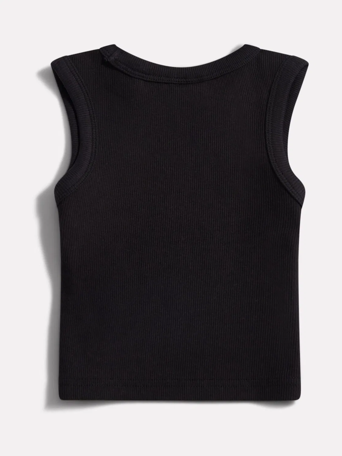 Майка New Balance Rib Vest, черный — фото 2