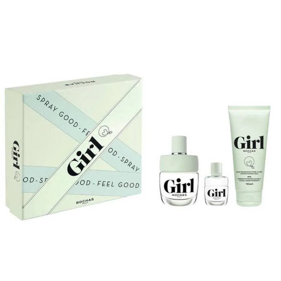Туалетная вода Rochas Girl, 100ml + миниатюра 4.5ml + гель для душа 100ml