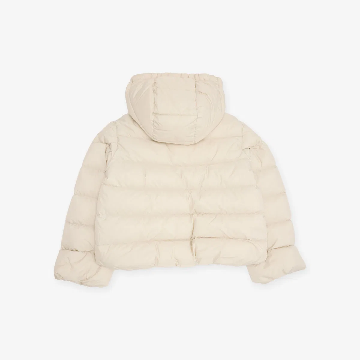 Пуховая куртка Xhante с капюшоном, размер 4-14 лет Moncler, бежевый — фото 3