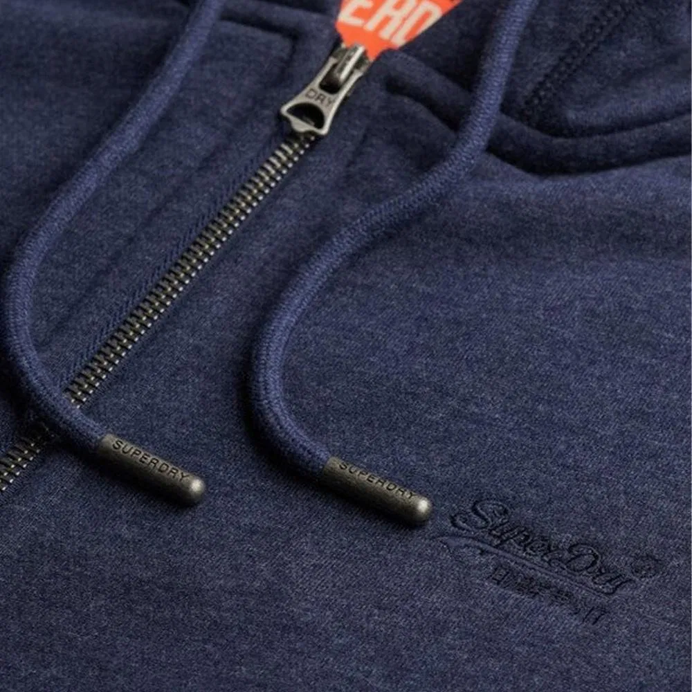Мужское худи с принтом Essential Superdry, Navyblau — фото 2