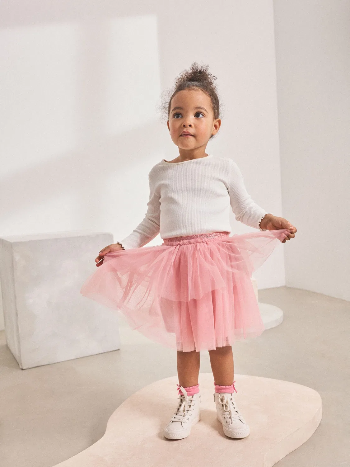 Юбка-пачка, многослойная, Pink Tutu Skirt Next, розовый — фото 3