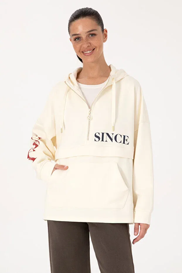 Женские свитшот с капюшоном с длинным рукавом U.S. Polo Assn., Multicolor