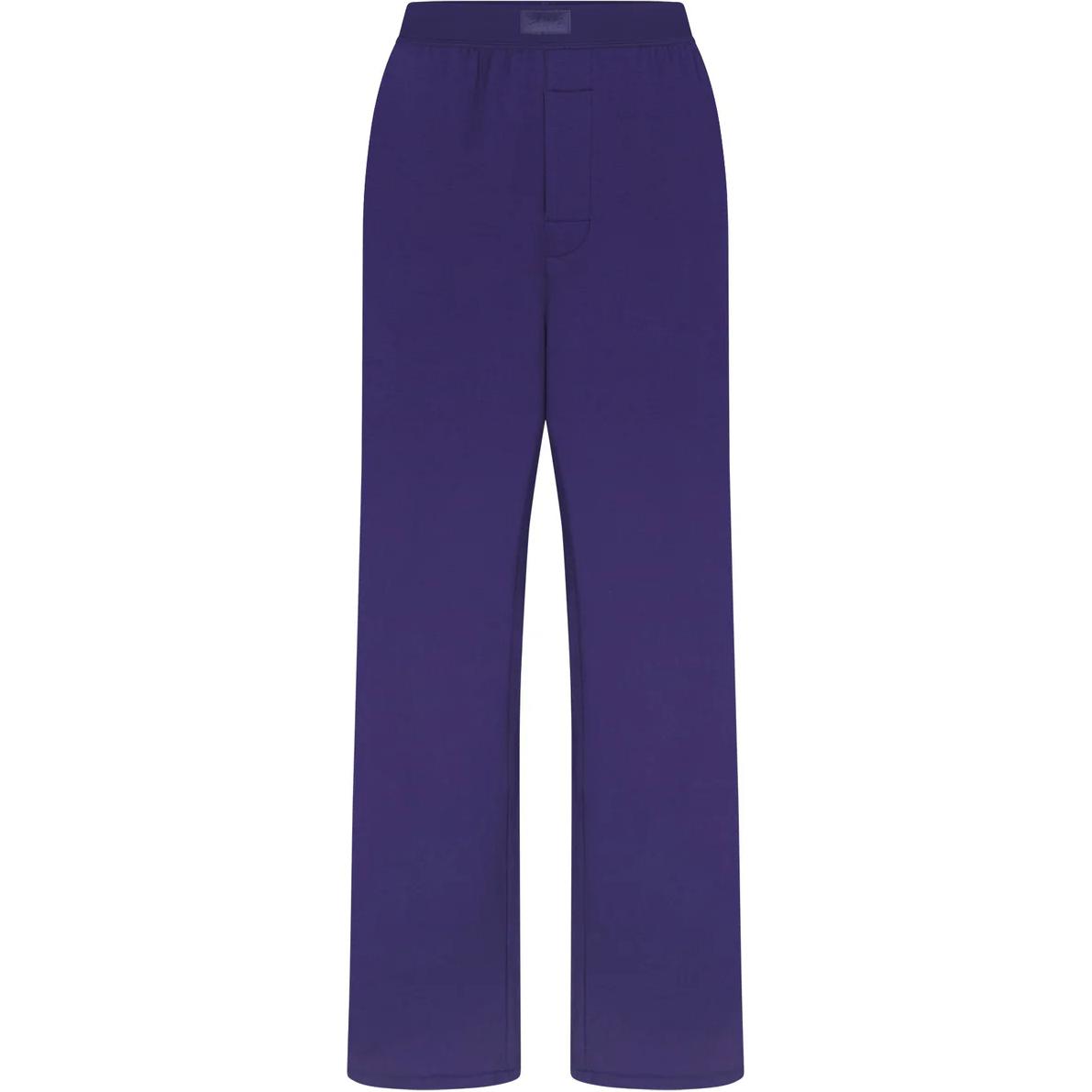 

Свободные брюки SKIMS BOYFRIEND повседневные женские CONCORD конкорд пурпур