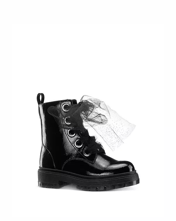 Детские ботинки для девочек с блестками Chassy Booties Nina, черный