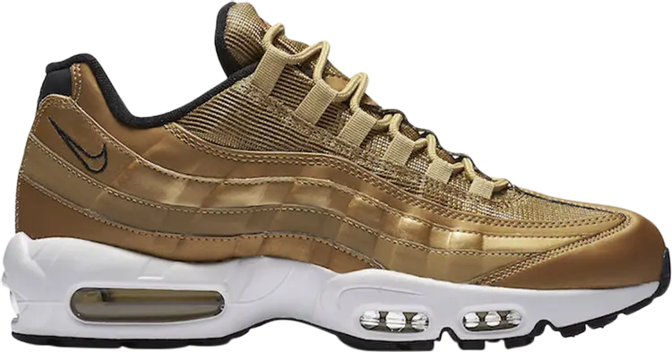 

Кроссовки Nike Air Max 95 QS 'Metallic Gold', золотой, Желтый;коричневый, Кроссовки Nike Air Max 95 QS 'Metallic Gold', золотой