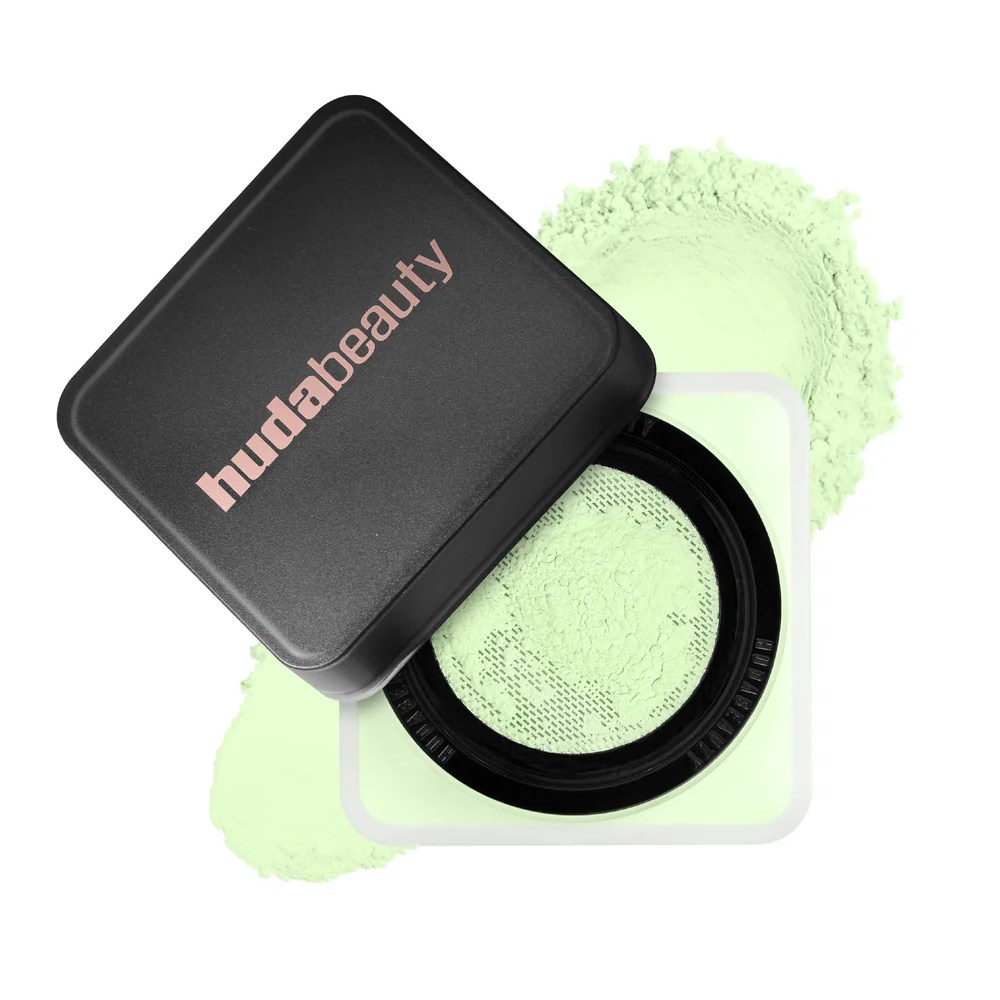 Рассыпчатая фиксирующая пудра Huda Beauty Easy Bake Loose Baking & Setting Powder, оттенок Matcha Milk Cake — фото 2
