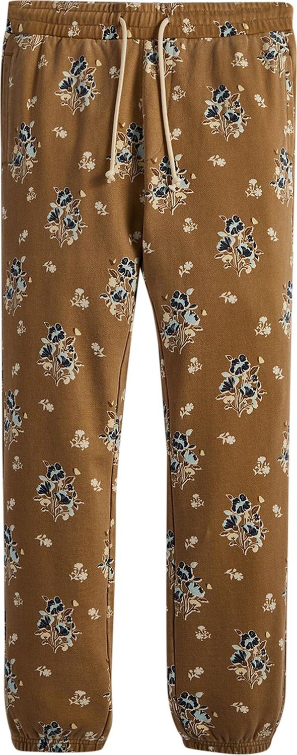 

Спортивные брюки Kith Begonia Floral Williams I Sweatpant 'Canvas', загар