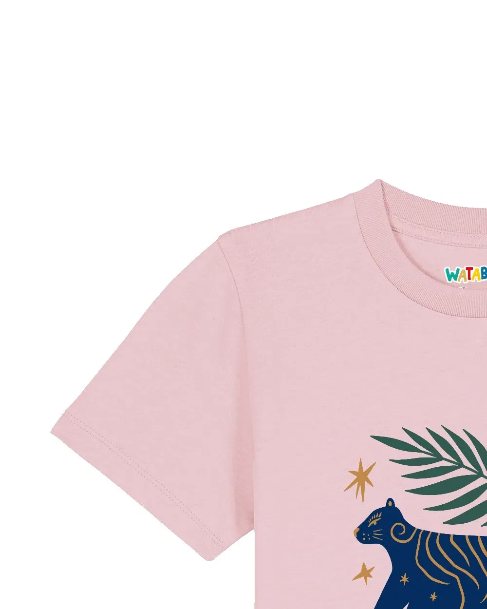 Футболка из органического хлопка Wat? Apparel, розовый — фото 3
