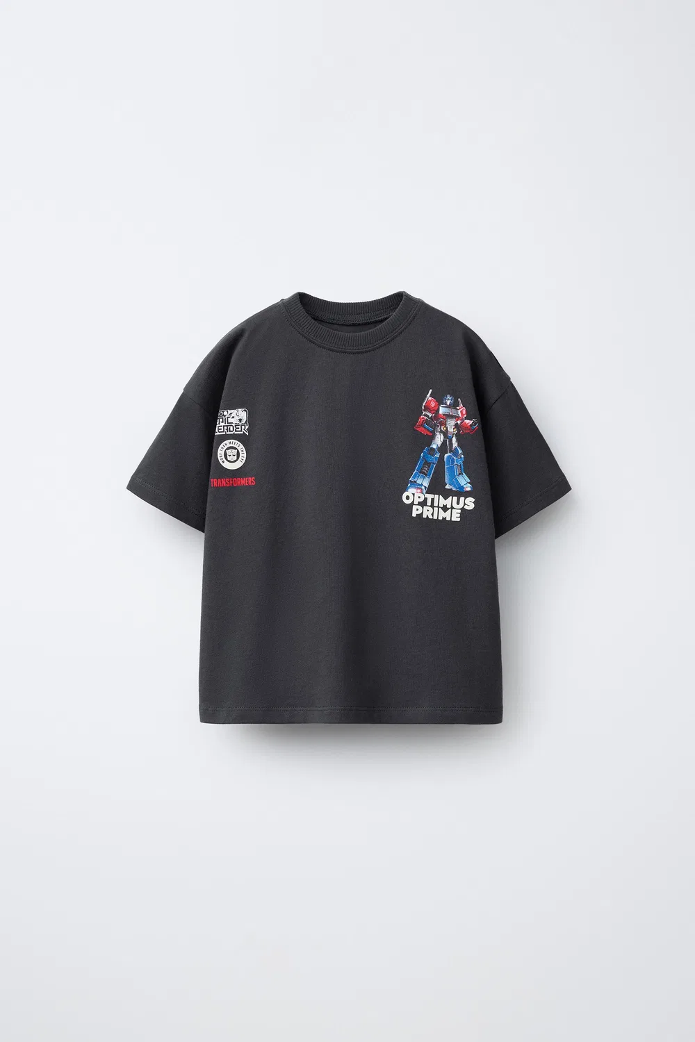 Футболка с принтом TRANSFORMERS ZARA, Black