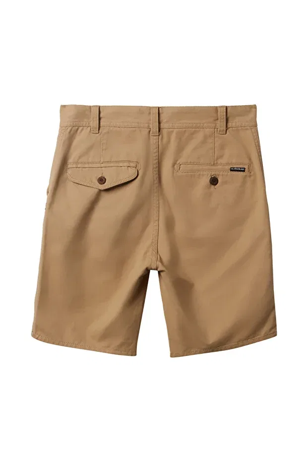 Детские шорты для девочек хлопковые Everyday Union Light Kids Chino Shorts Quiksilver, Khaki — фото 2