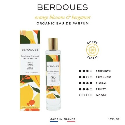 Туалетная вода Berdoues Orange Blossom & Bergamot, 50 мл — фото 2