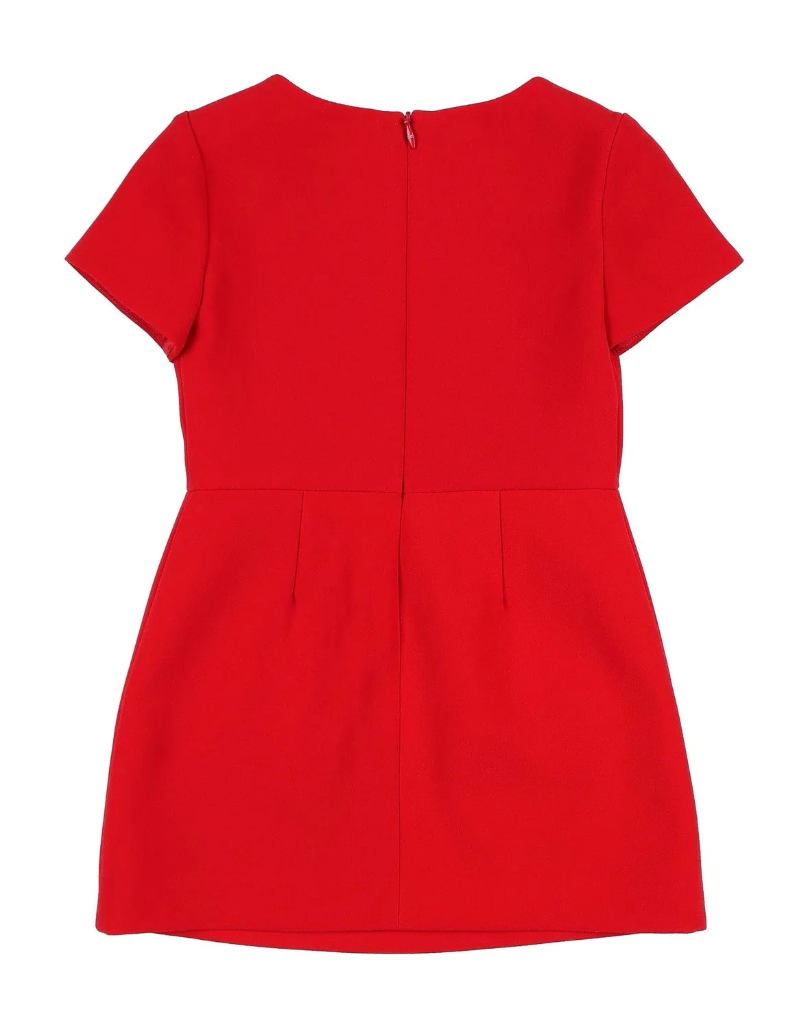 Детское платье для девочек с аппликациями Red Elisabetta Franchi, красный — фото 2