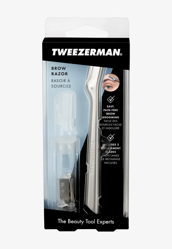 Бритва для бровей с лезвиями из нержавеющей стали Brow razor Tweezerman — фото 2