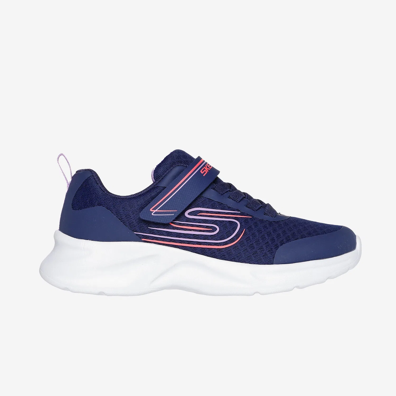 Детские кроссовки с дышащим верхом Dynamic Nonstop Speed Skechers, Dark Purple / Pink