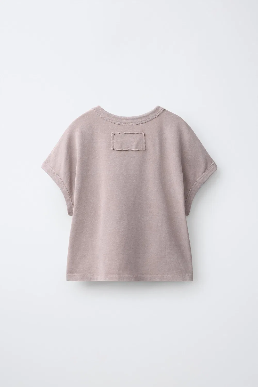 Комплект из футболки с эффектом потертости и брюк-баллонов. ZARA, Faded pink — фото 3