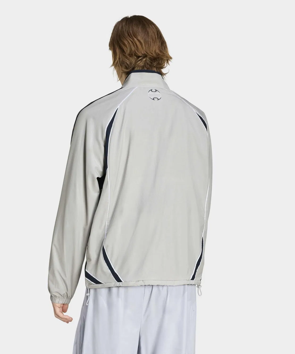 Мужское/Женское худи-трак-топ Team Geist Adicolor Adidas Originals, Серый — фото 2