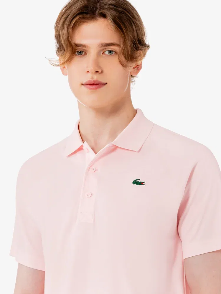 Футболка поло LACOSTE, Pink — фото 2