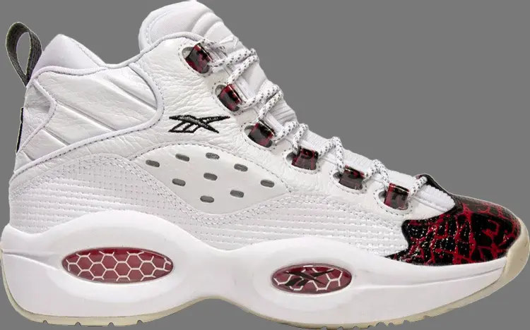 

Кроссовки question mid 'prototype' Reebok, белый
