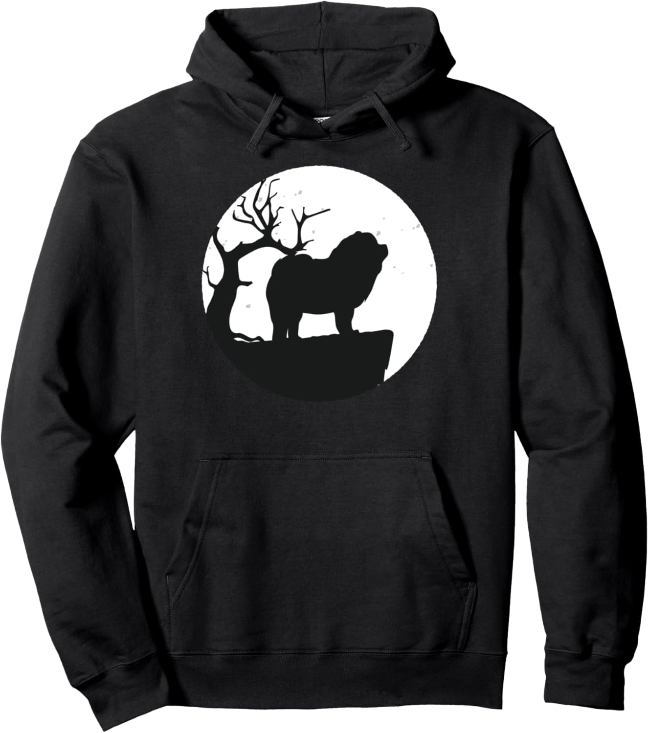 

Худи в стиле ретро «Чоу-чау» 99 Gifts Chow Chow Retro, черный