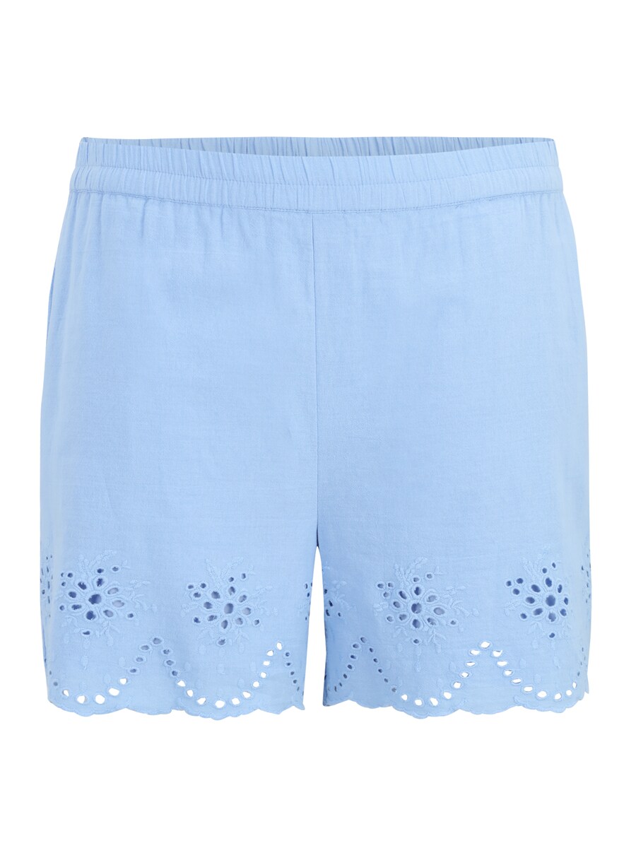 

Шорты PIECES Curve Regular Pants PCALMINA, светло-синий