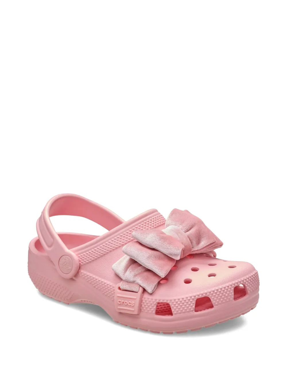 

Классические сабо с бантом Crocs Kids, розовый