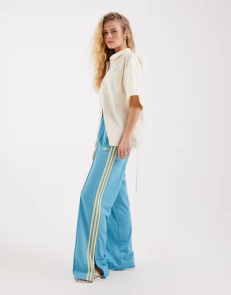 Свободные спортивные брюки Adidas Originals Firebird, мультиколор