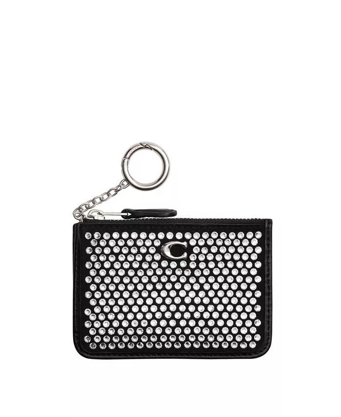 

Мини-кошелек для карт Essential Id Crystal COACH, черный