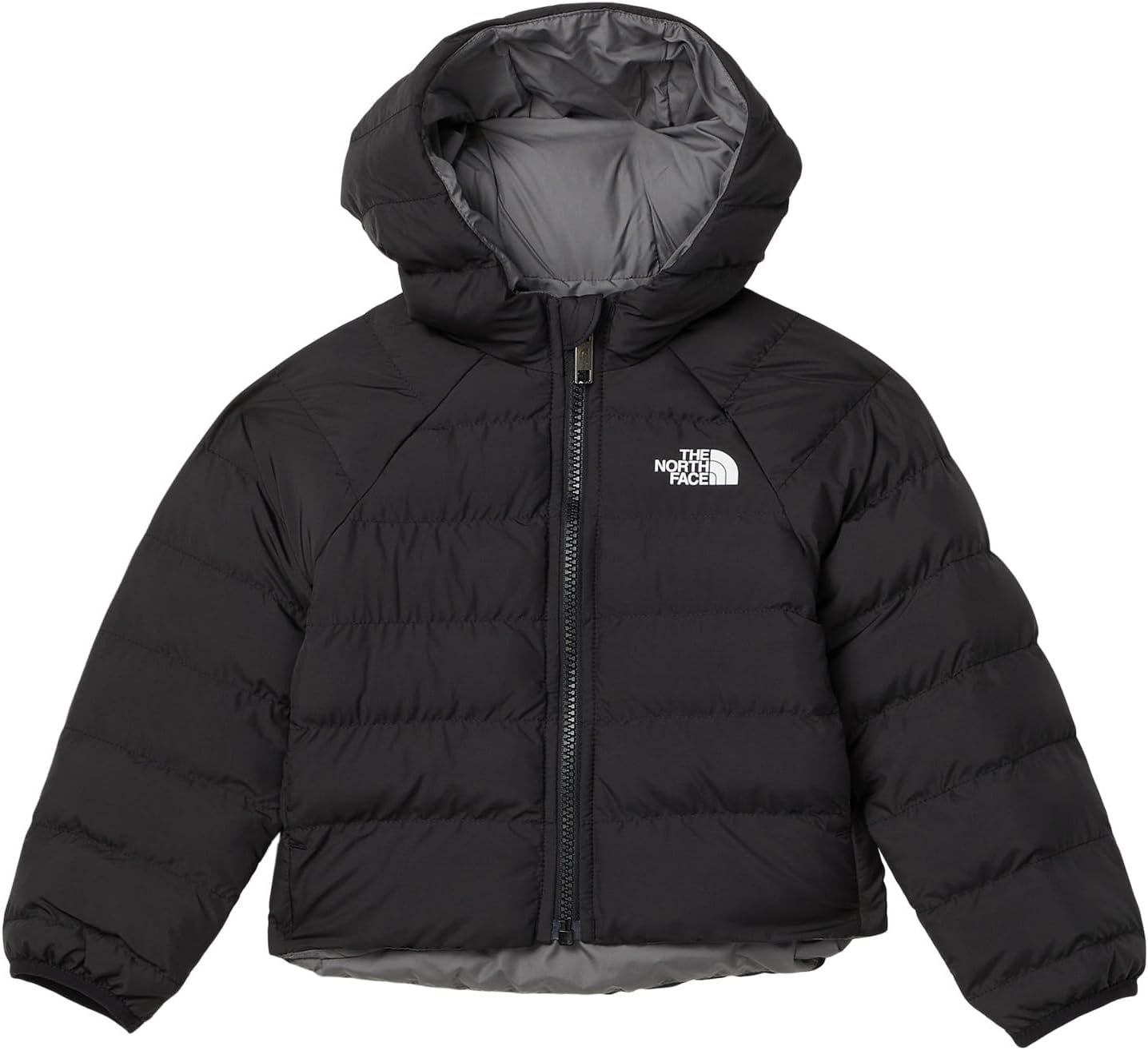 

Двусторонняя куртка Perrito с капюшоном The North Face Kids, TNF Black/Smoked Pearl