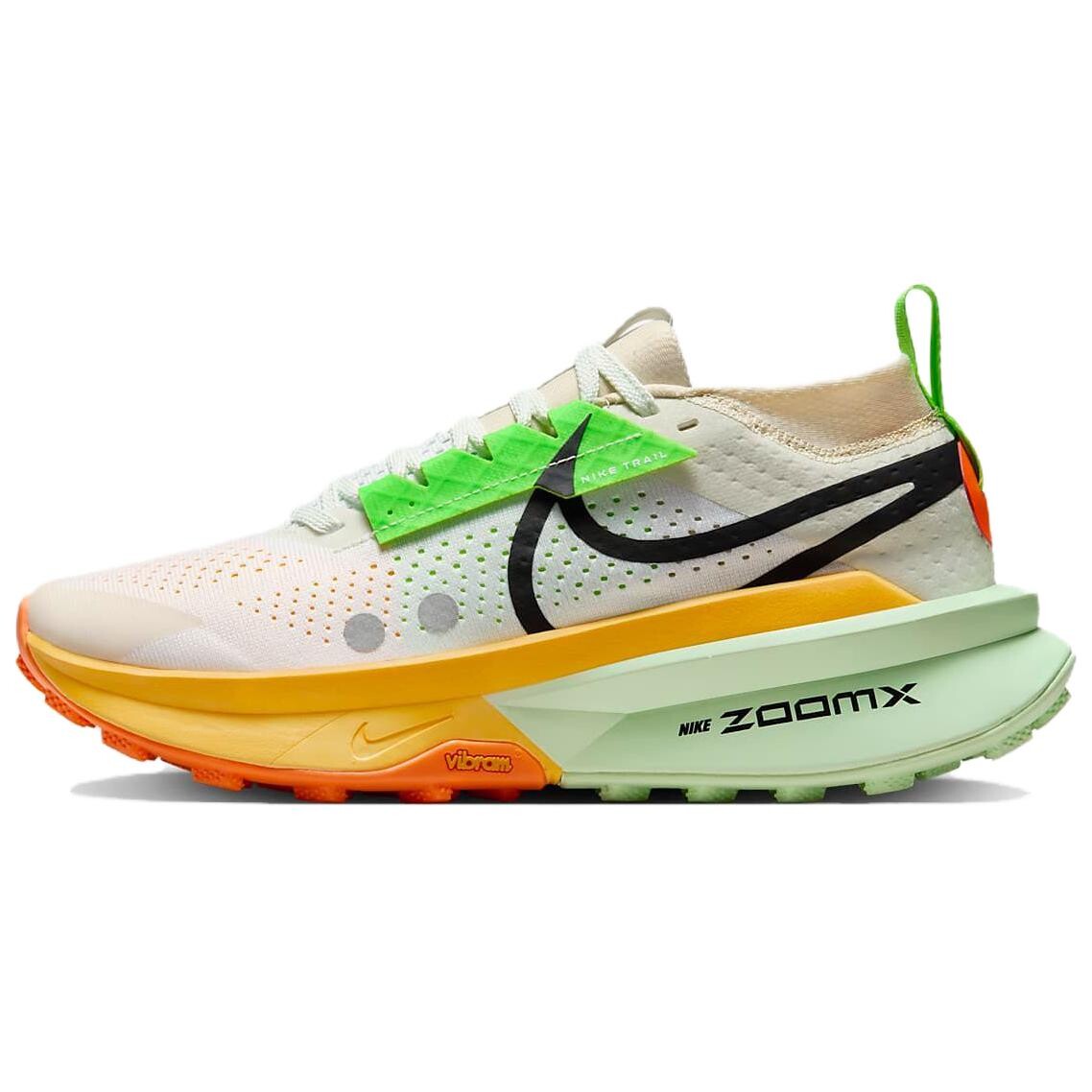 

Кроссовки для трейлраннинга Nike Zoomx Zegama для женщин, Summit White/Laser Orange/Total Orange/Black