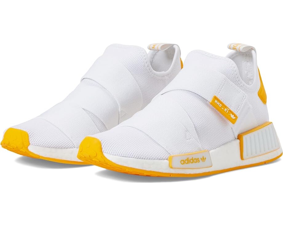 

Кроссовки Adidas Nmd-R1 Strap, цвет White/Collegiate Gold/Collegiate Gold