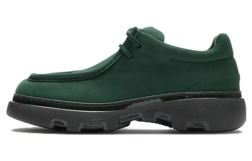 

Burberry Мужские повседневные туфли Creeper, цвет зеленый, черный