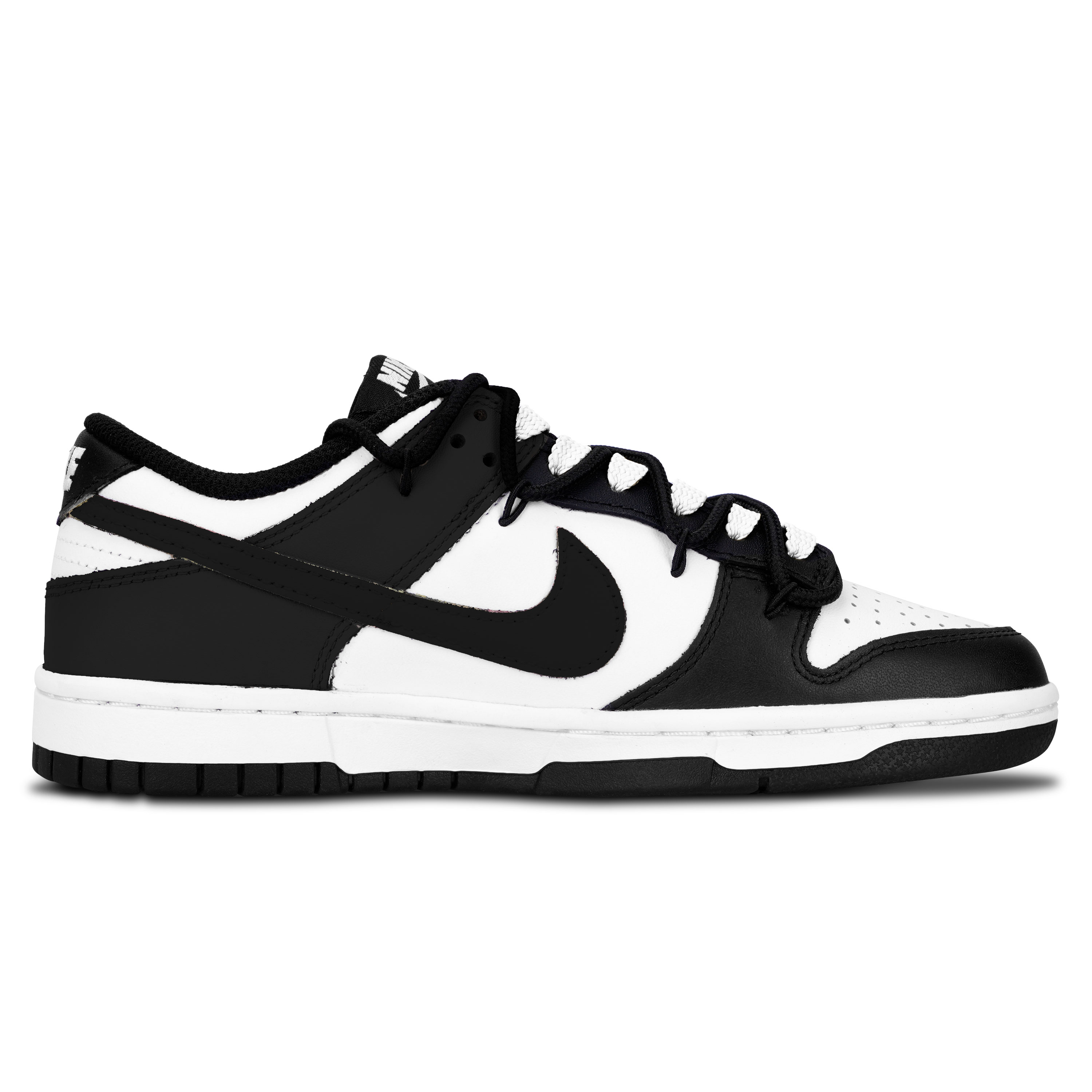 Nike Детские низкие скейтбордистские кроссовки Dunk Heart Trace Mark с противоскользящей подошвой и легкой амортизацией, черные, унисекс — фото 4