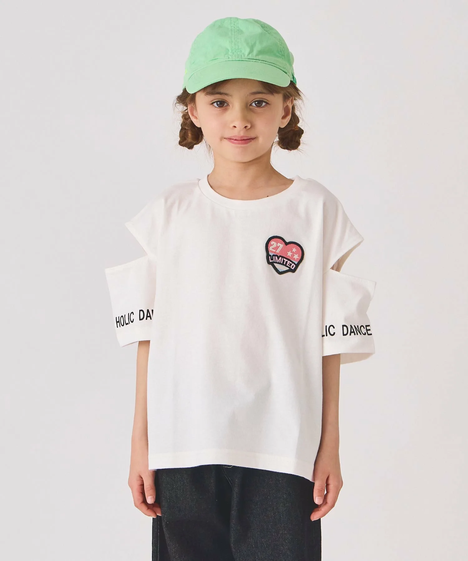 Футболка с коротким рукавом и нашивкой Ever Closet, off white