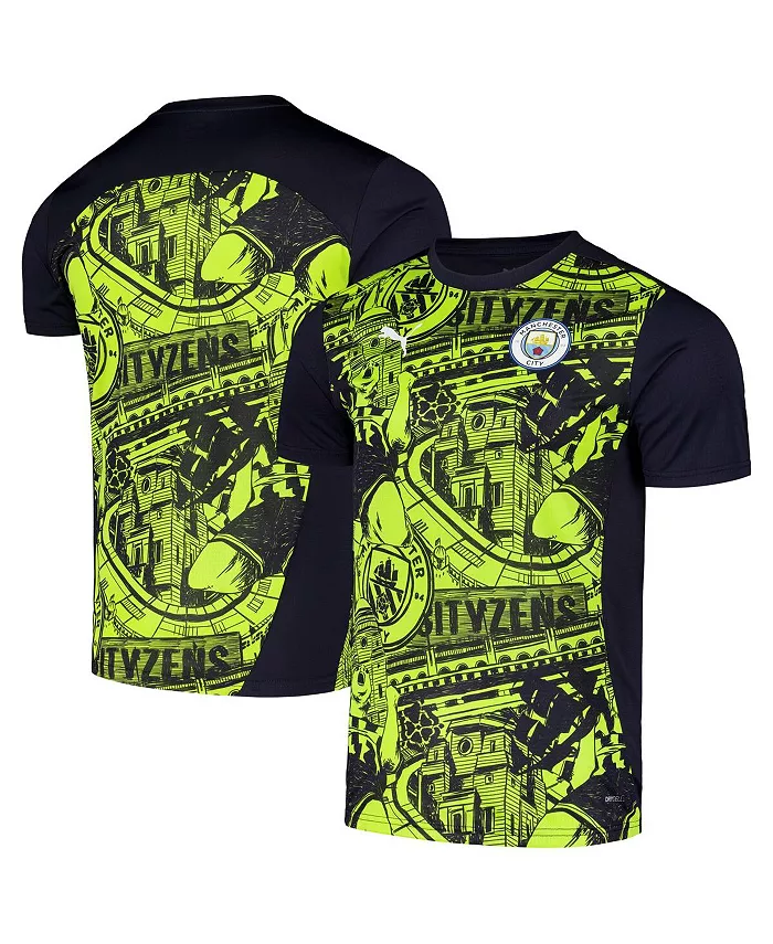 

Мужская черная футболка Manchester City 2024/25 для разминки Puma