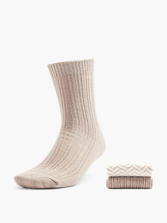 

Упаковка из 2 носков. Cosy Nature, белый