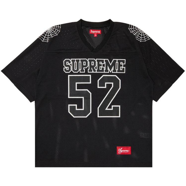 

Джерси Supreme Spiderweb Football Jersey Black, черный